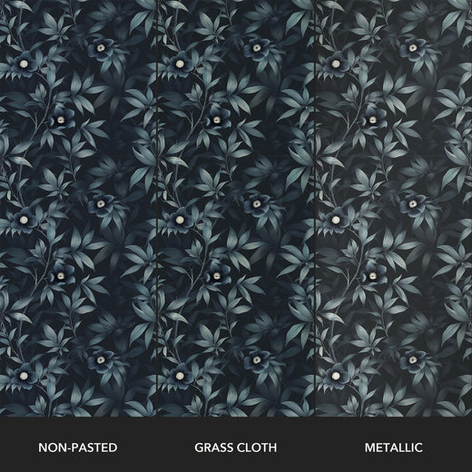 Midnight Bloom Garden – Midnight – Paper Types