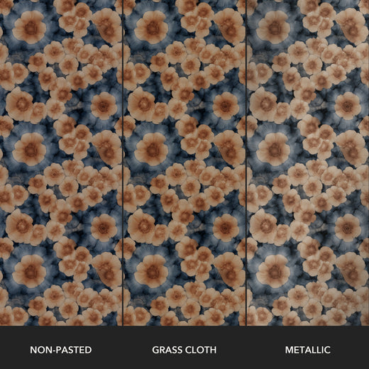Bloom and Umber Wallpaper – Sandstone – Paper Types