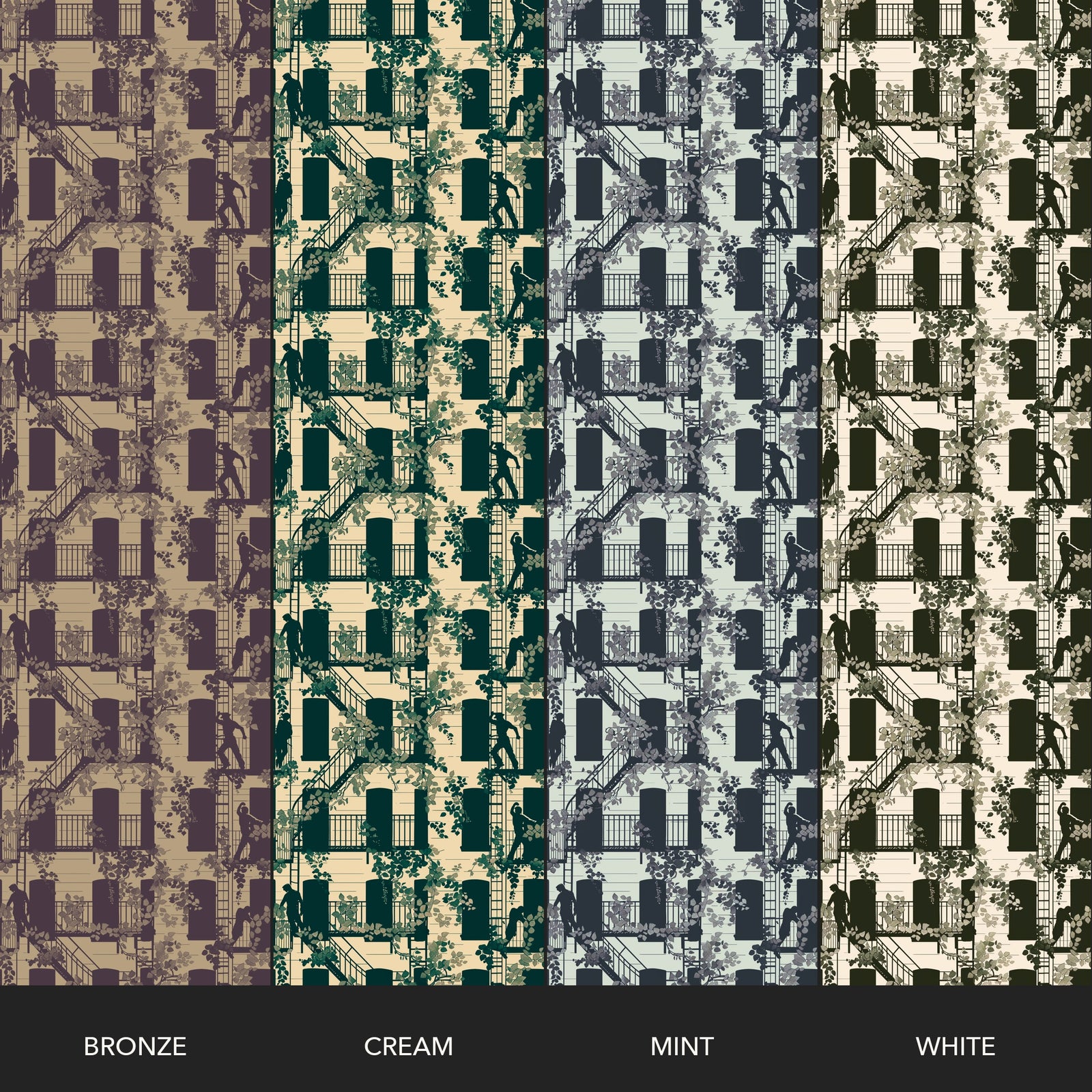 Village People - White — 09 Colorway Strips