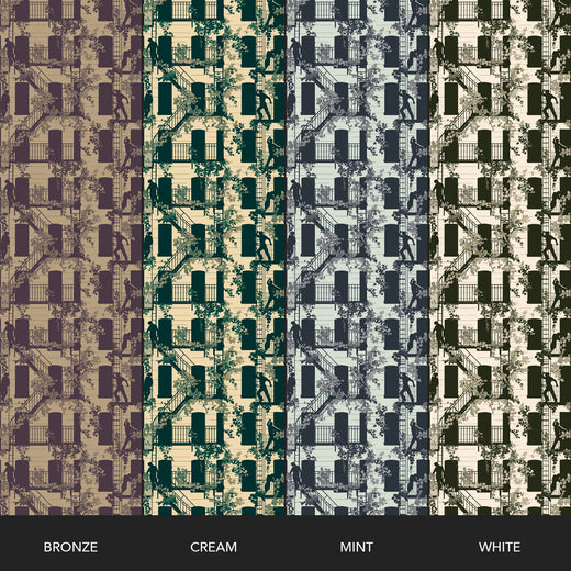 Village People - White — 09 Colorway Strips