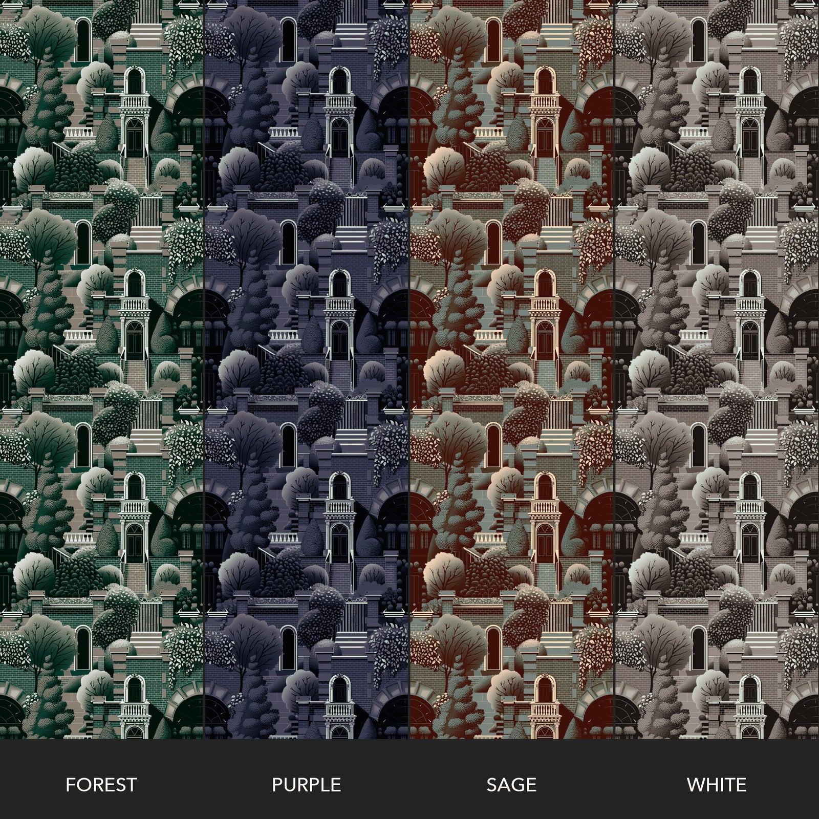 Uptown - White — 09 Colorway Strips