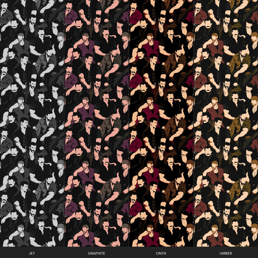 Mustache Mash – Umber – 09 Colorway Strips