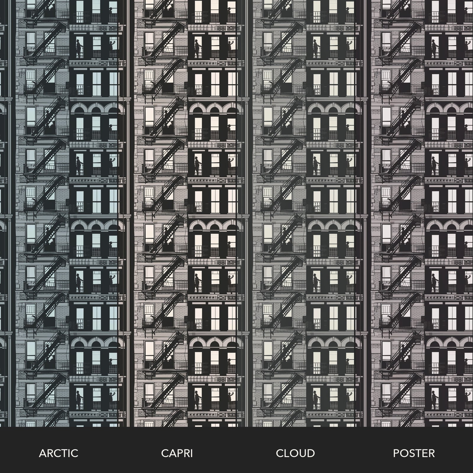 East Side - Poster — 09 Colorway Strips