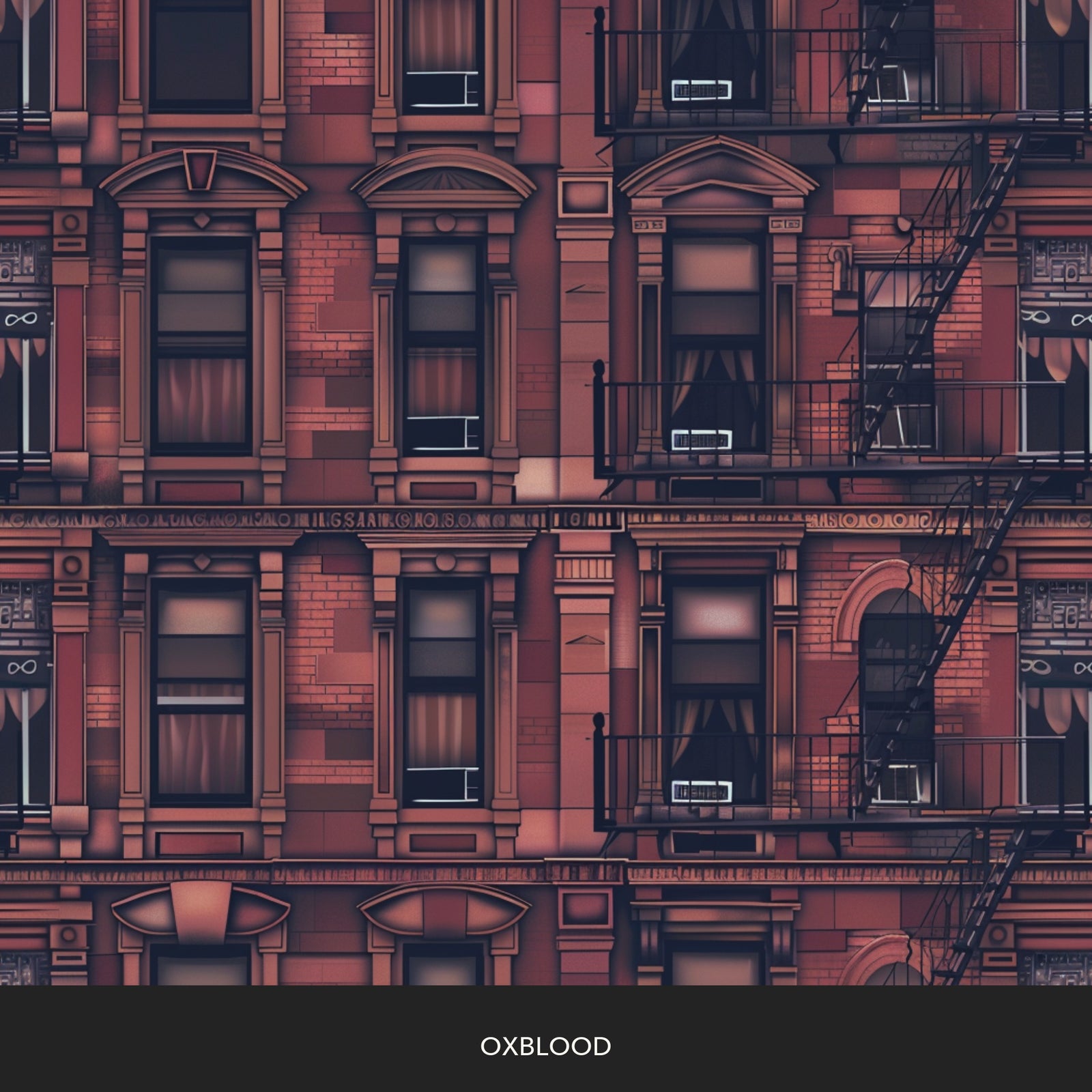 Waverly Place - Oxblood — 09 Colorway Strips