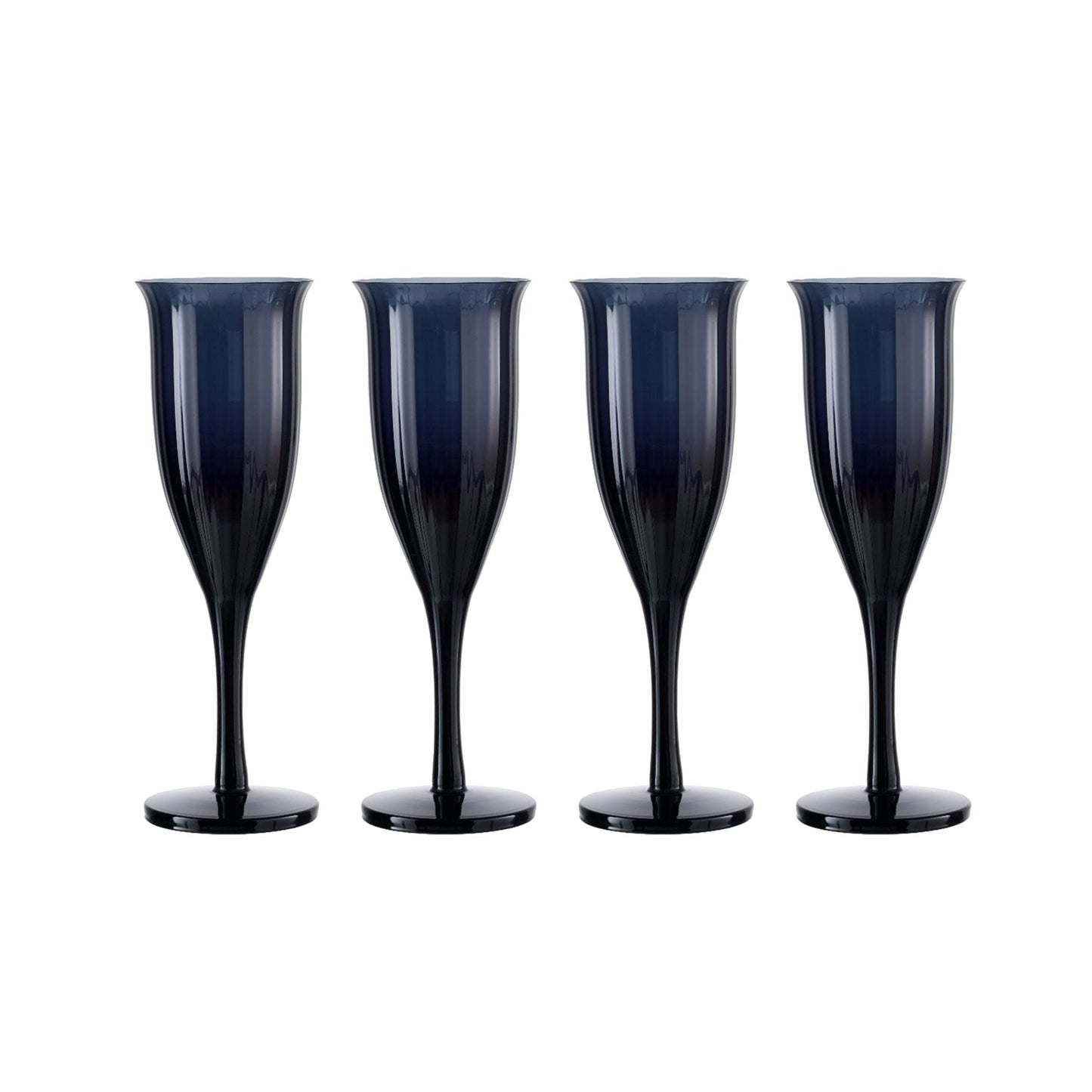 Alternate view of OMNIA Bey Set of 4 Champagne Glasses | Provenance & Patina