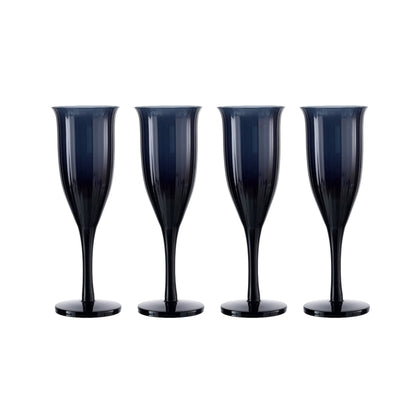 Alternate view of OMNIA Bey Set of 4 Champagne Glasses | Provenance & Patina
