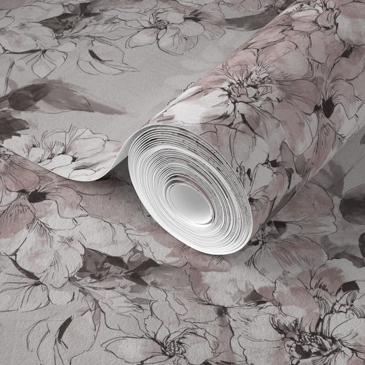 Watercolor Flora - Poster Pink — 10 Detail Photo