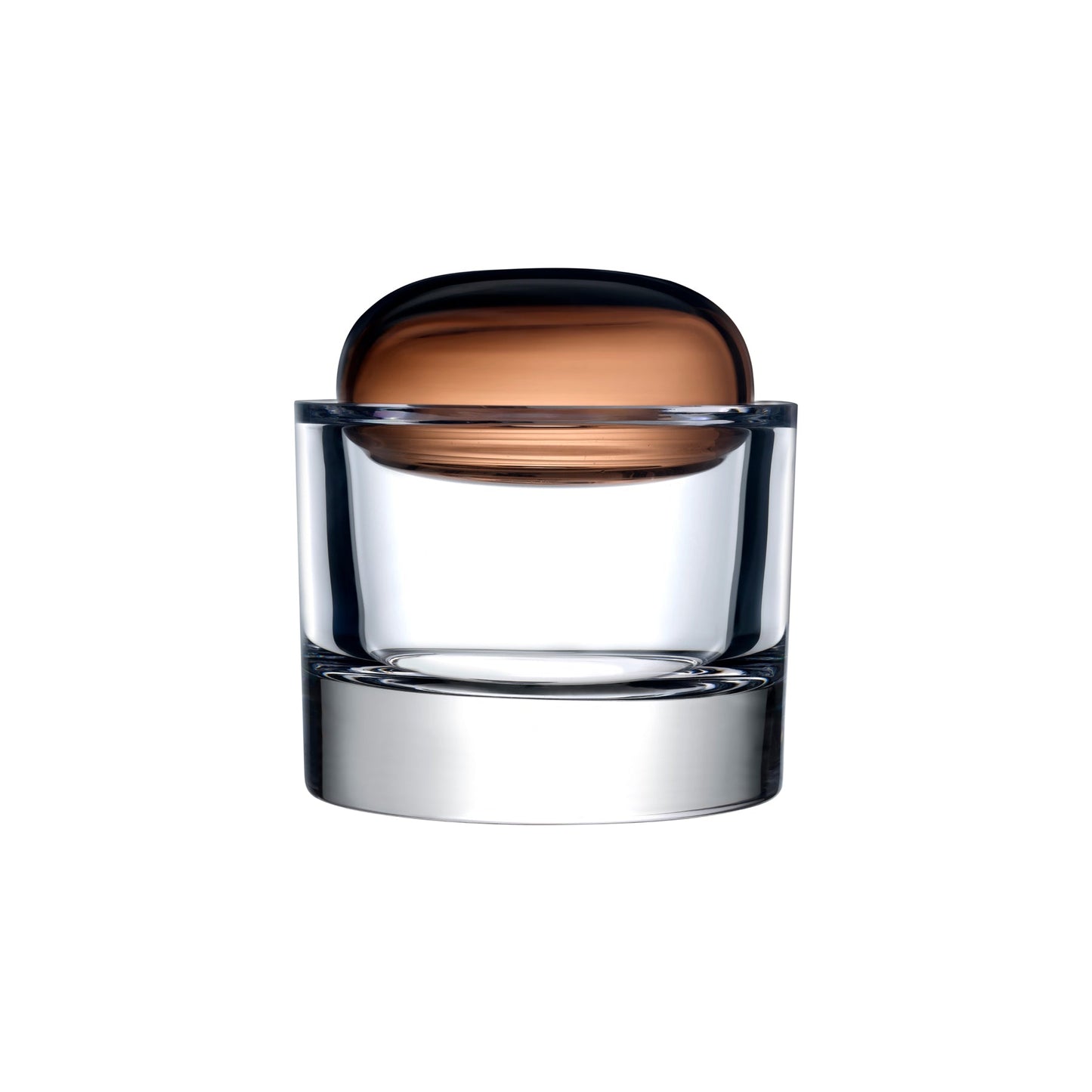 Product shot of Ecrin-Lidded Vessel Large Barware - Luxury Storage box | Provenance & Patina