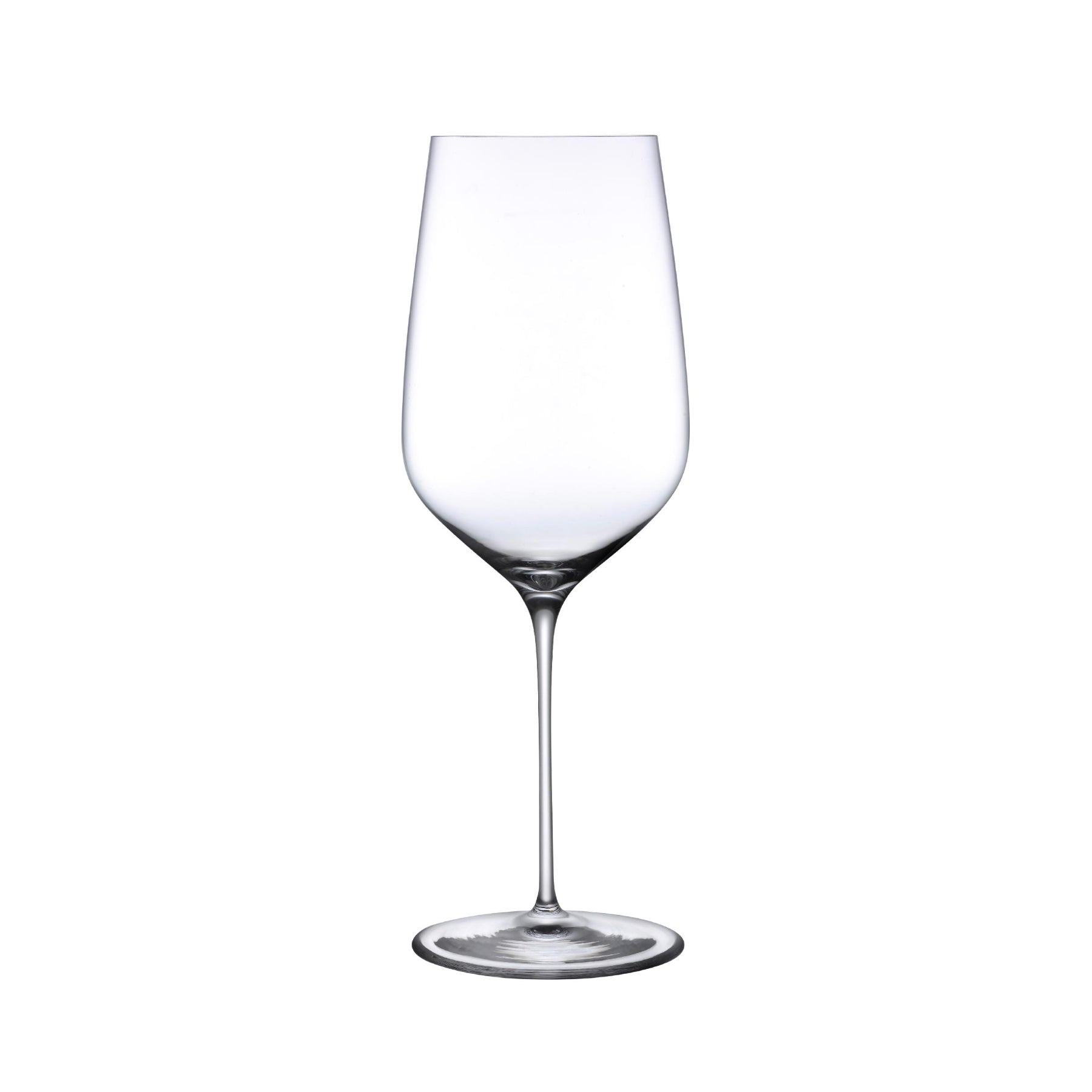 Front view of the Stem Zero Masterglass crystal wine glass on a neutral background.