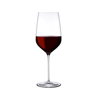 Minimalist NUDE Stem Zero Masterglass crystal wine glass with a slender stem.