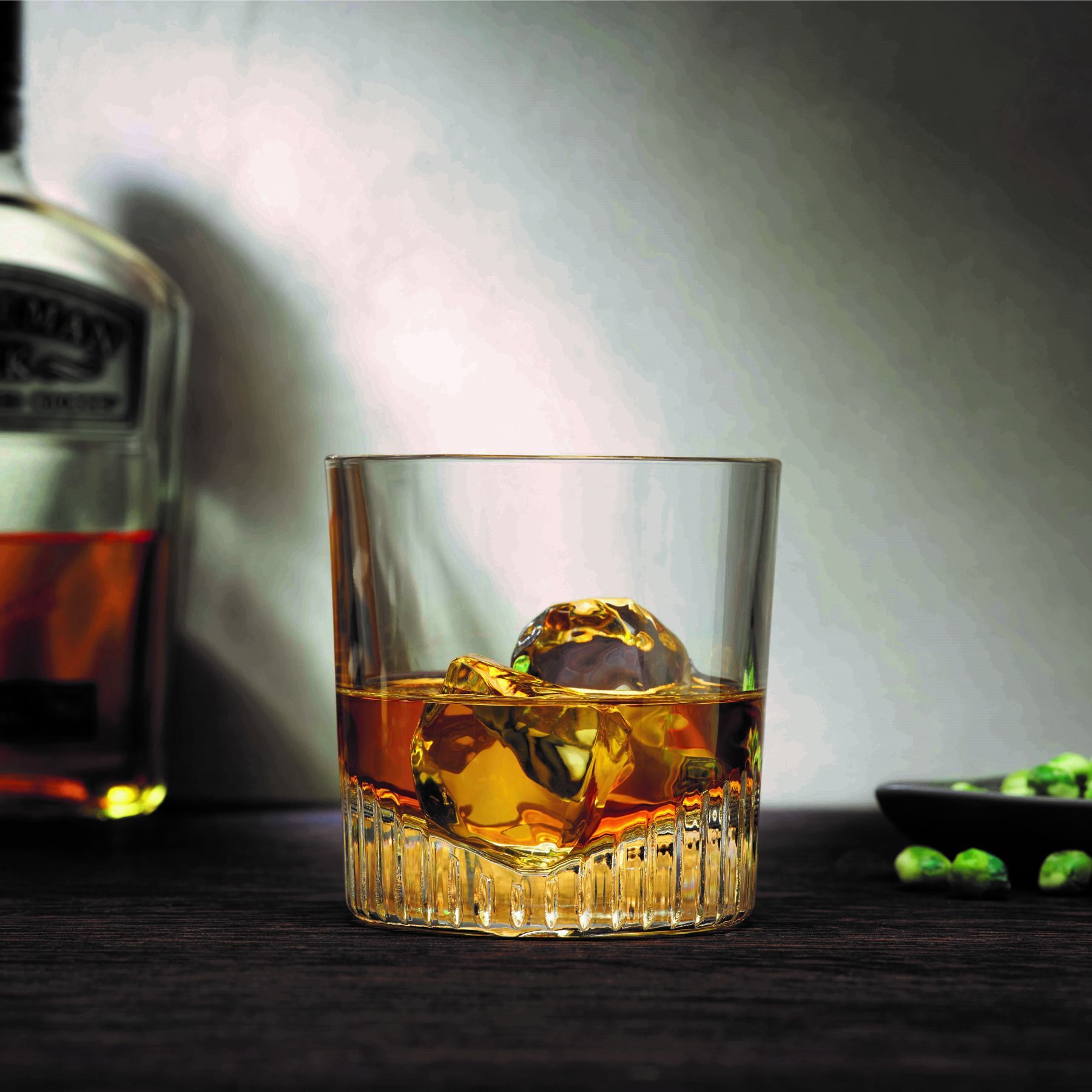 Alternate view of Caldera Set of 4 Whisky Glasses 11 oz - Luxury Whiskey glass | Provenance & Patina