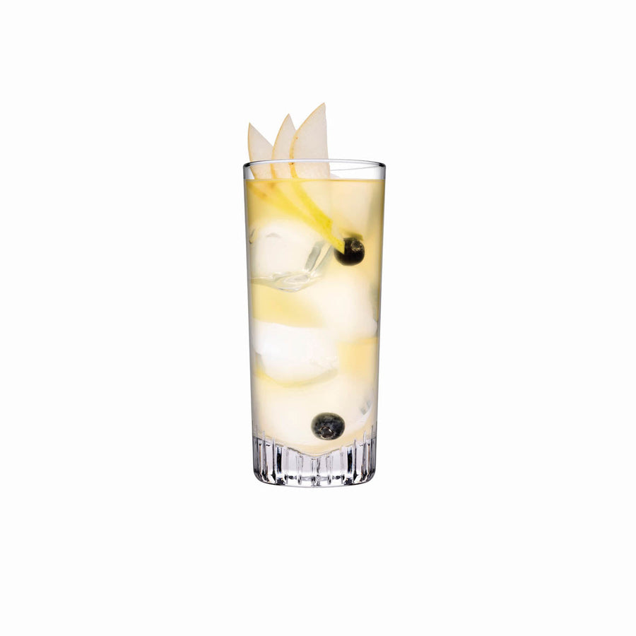 Product shot of Caldera Set of 4 Highball Glasses small | Provenance & Patina