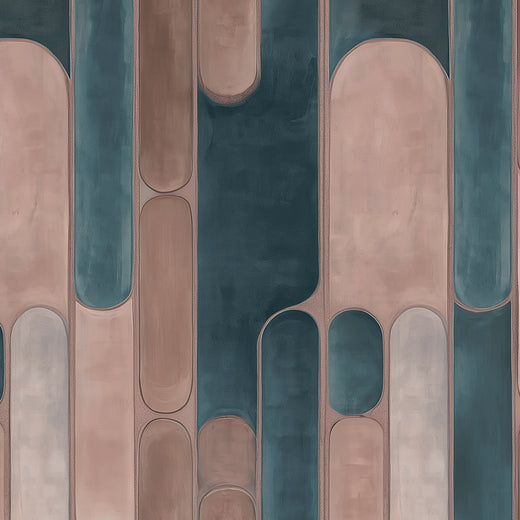 Linear Saturated Colors Teal — Detail Macro