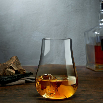 Close up detail of Vintage Set of 4 Whisky Glasses - Luxury Whiskey glass | Provenance & Patina