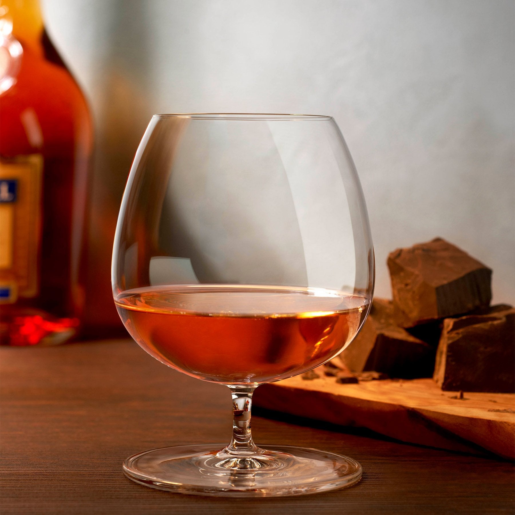 Alternate view of Vintage Set of 2 Cognac Glasses 16.9 oz | Provenance & Patina