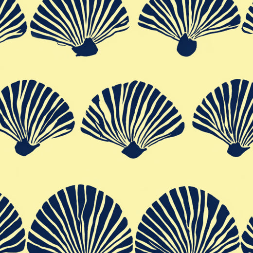 Modern Scallop - Yellow — 30 Detail Macro