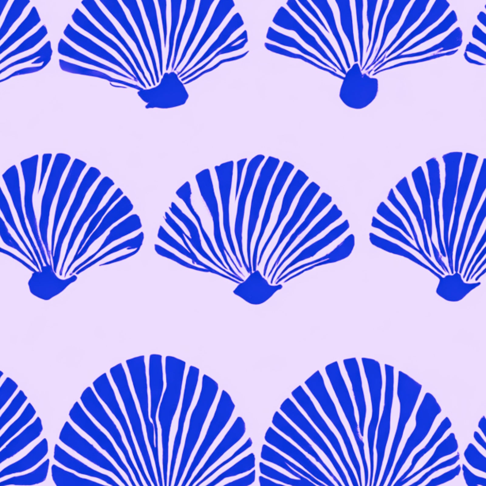 Modern Scallop - Purple — 30 Detail Macro