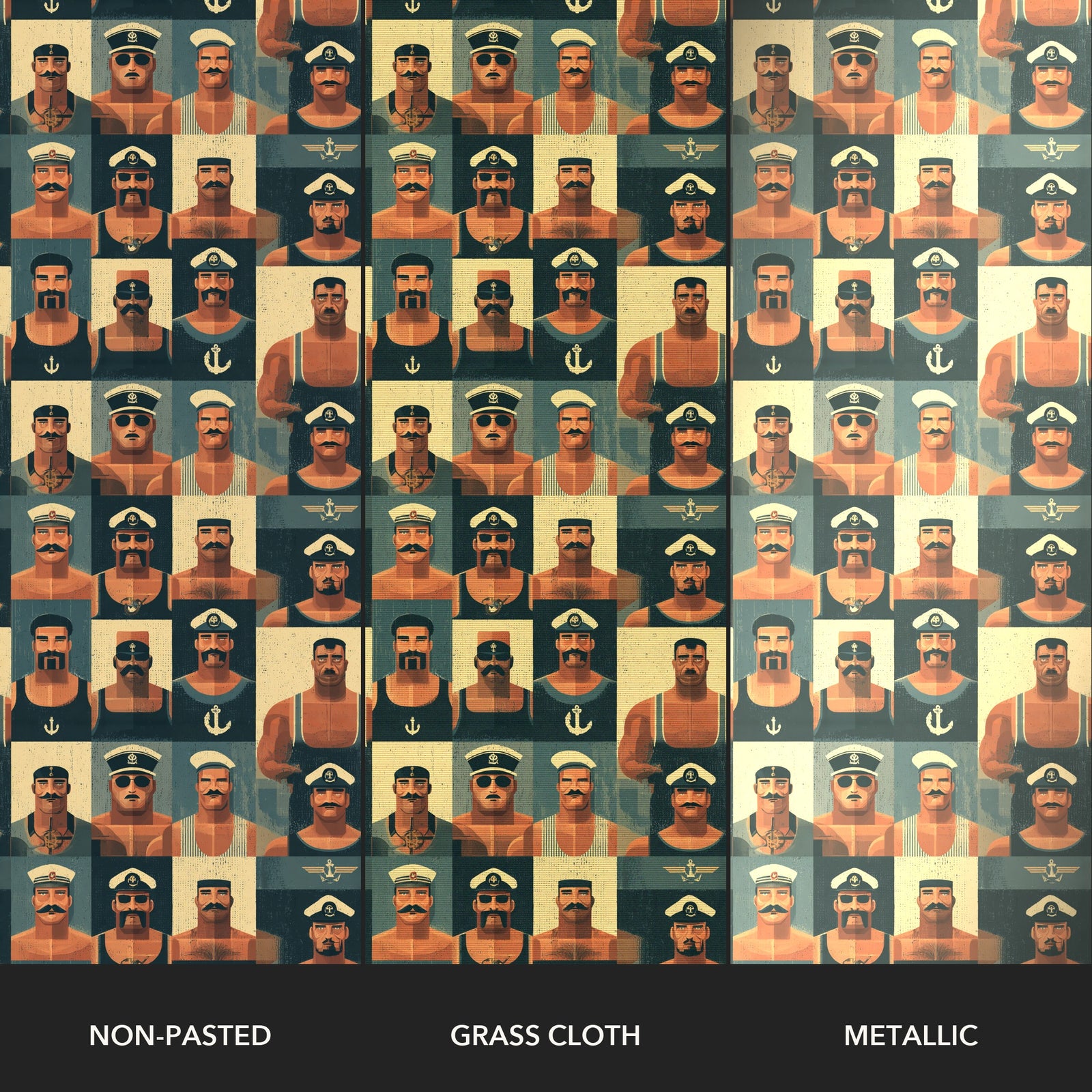 Ahoy Sailor - Navy — 31 Paper Types