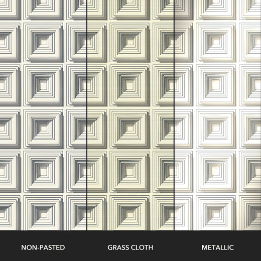 Louis Kahn Inspired Block Rhythm Tile Panel - Concrete — 31 Paper Types
