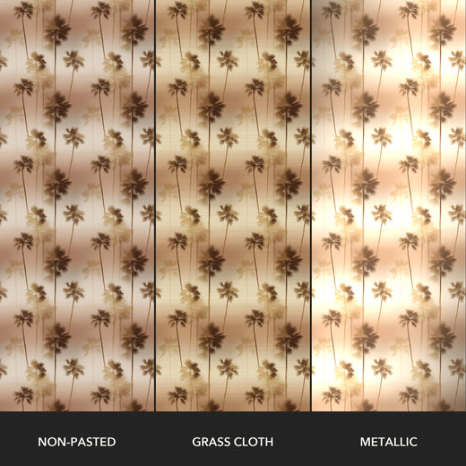 Palm Trees LA Morning - Golden — 31 Paper Types