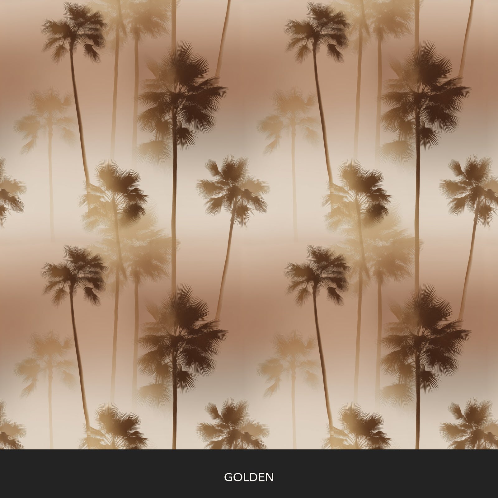 Palm Trees LA Morning - Golden — 32 Colorway Strips