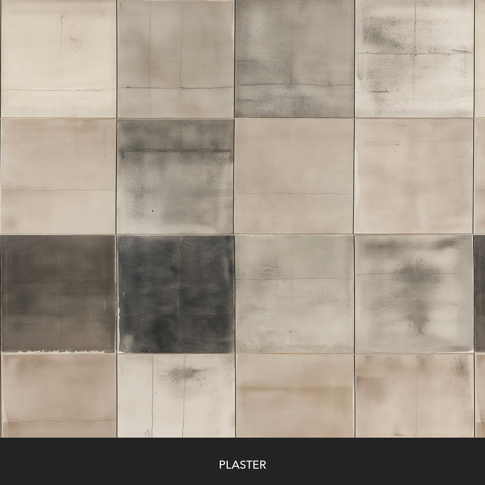 Axel Vervoordt Plaster Patina Tiles - Plaster — 32 Colorway Strips