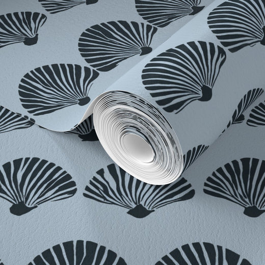 Modern Scallop - Blue — 33 Detail Photo