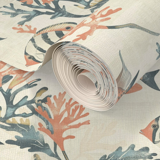 Tropical Fish - Off White — 33 Detail Photo