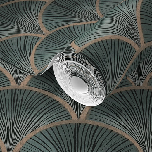 Fish Scale - Teal — 33 Detail Photo