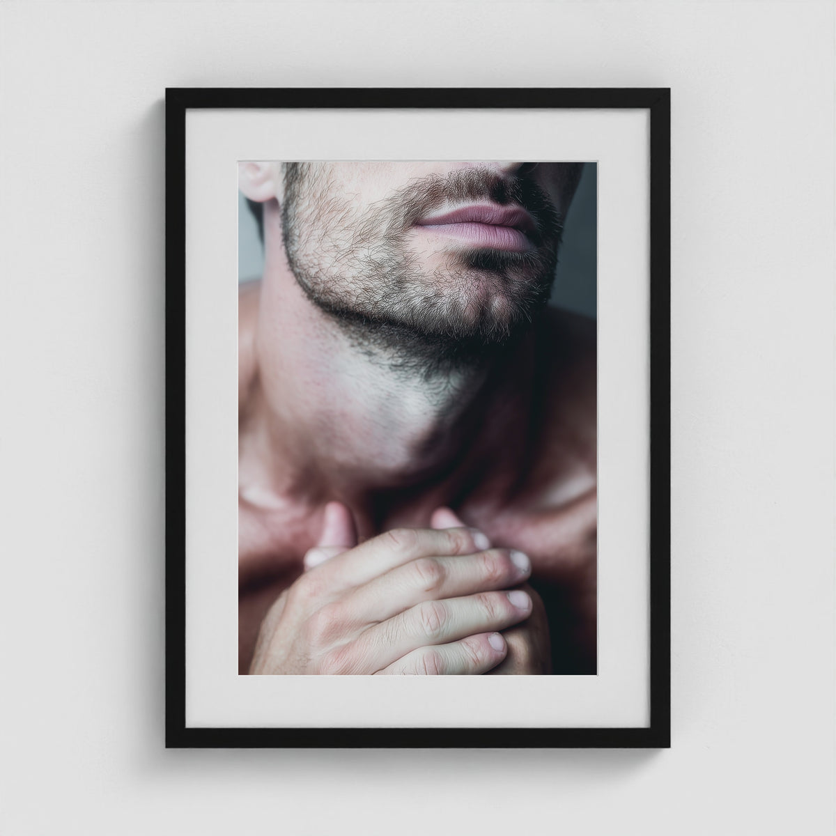 Afternoon Shadow 18x24 Black Portrait Box Frame