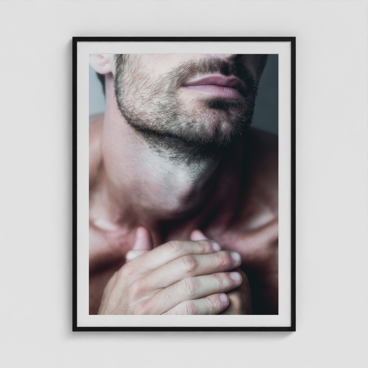 Afternoon Shadow 36x48 Black Portrait Box Frame