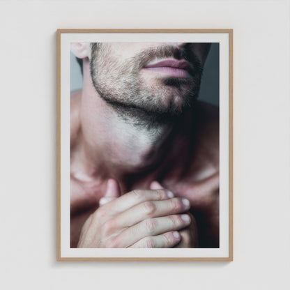 Afternoon Shadow 36x48 Natural Portrait Box Frame