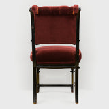 Alternate view of Antique Salon Chair in Cowtan & Tout Velvet Upholstery | Provenance & Patina