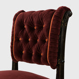 Alternate view of Antique Salon Chair in Cowtan & Tout Velvet Upholstery | Provenance & Patina