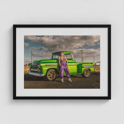 Apache Sky 24x18 Black Landscape Box Frame