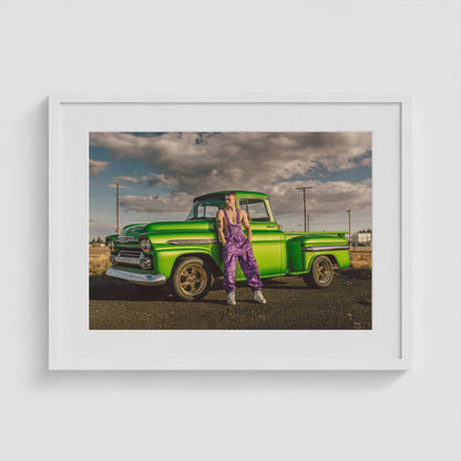 Apache Sky 24x18 White Landscape Box Frame