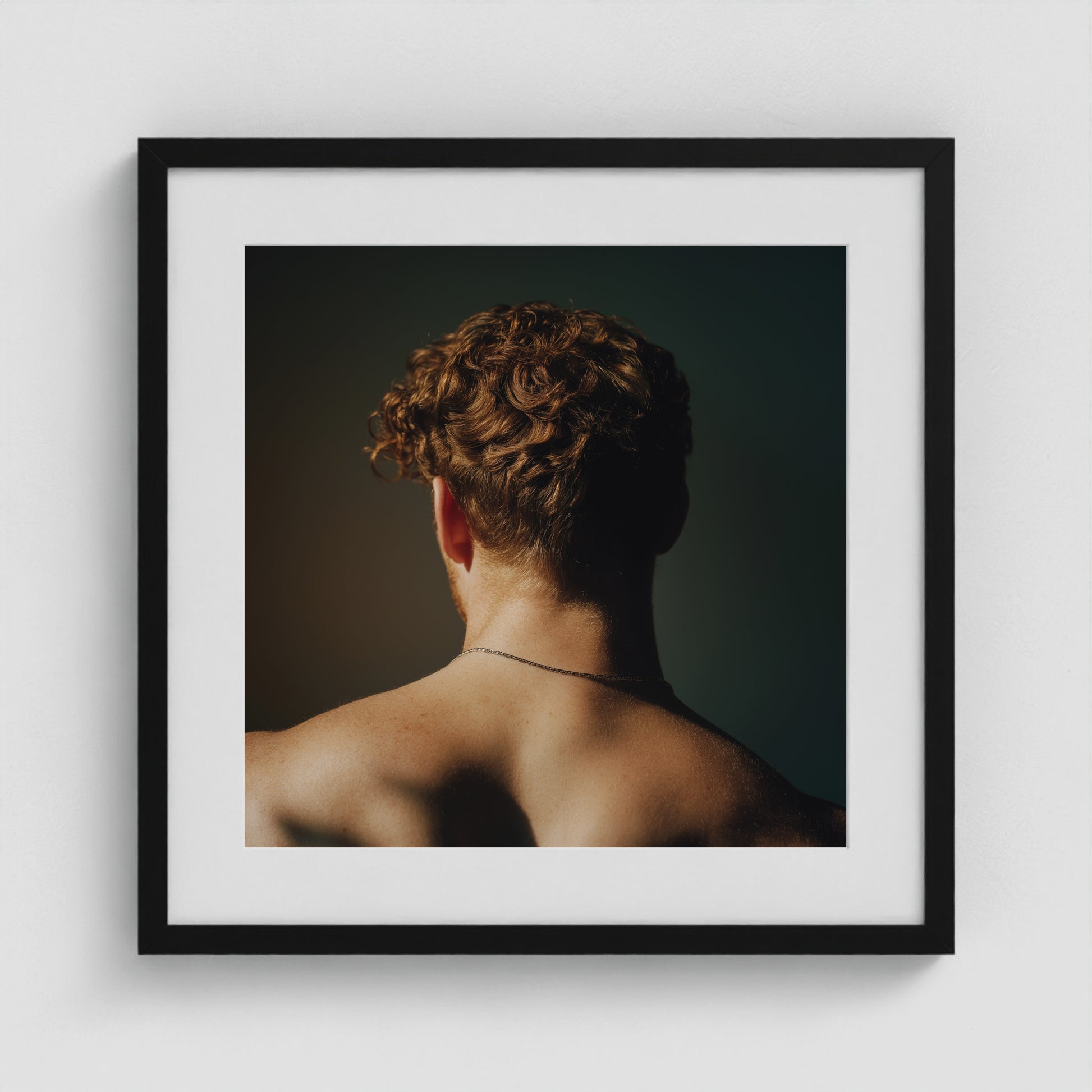 Auburn Form 20x20 Black Square Box Frame