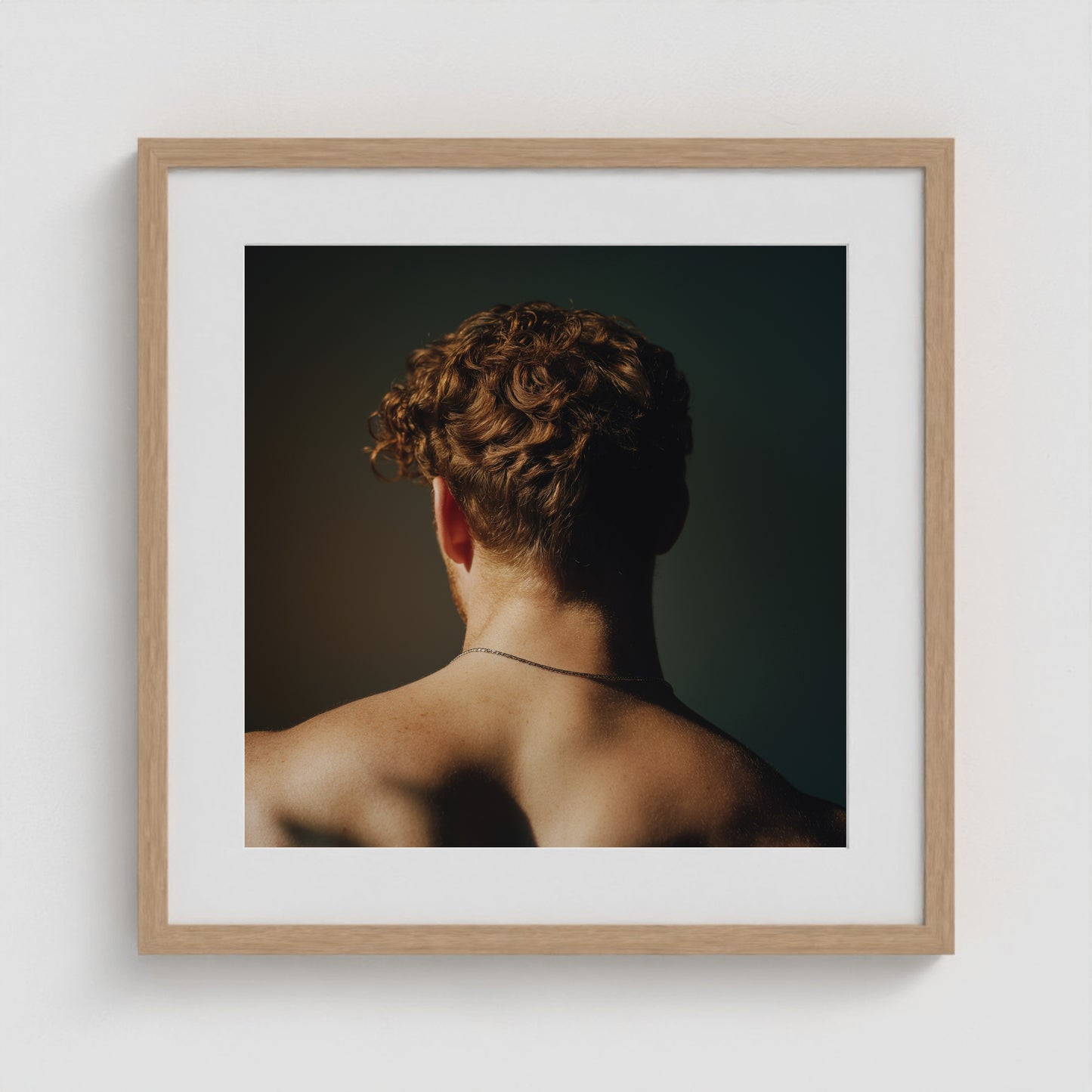 Auburn Form 20x20 Natural Square Box Frame
