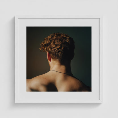 Auburn Form 20x20 White Square Box Frame