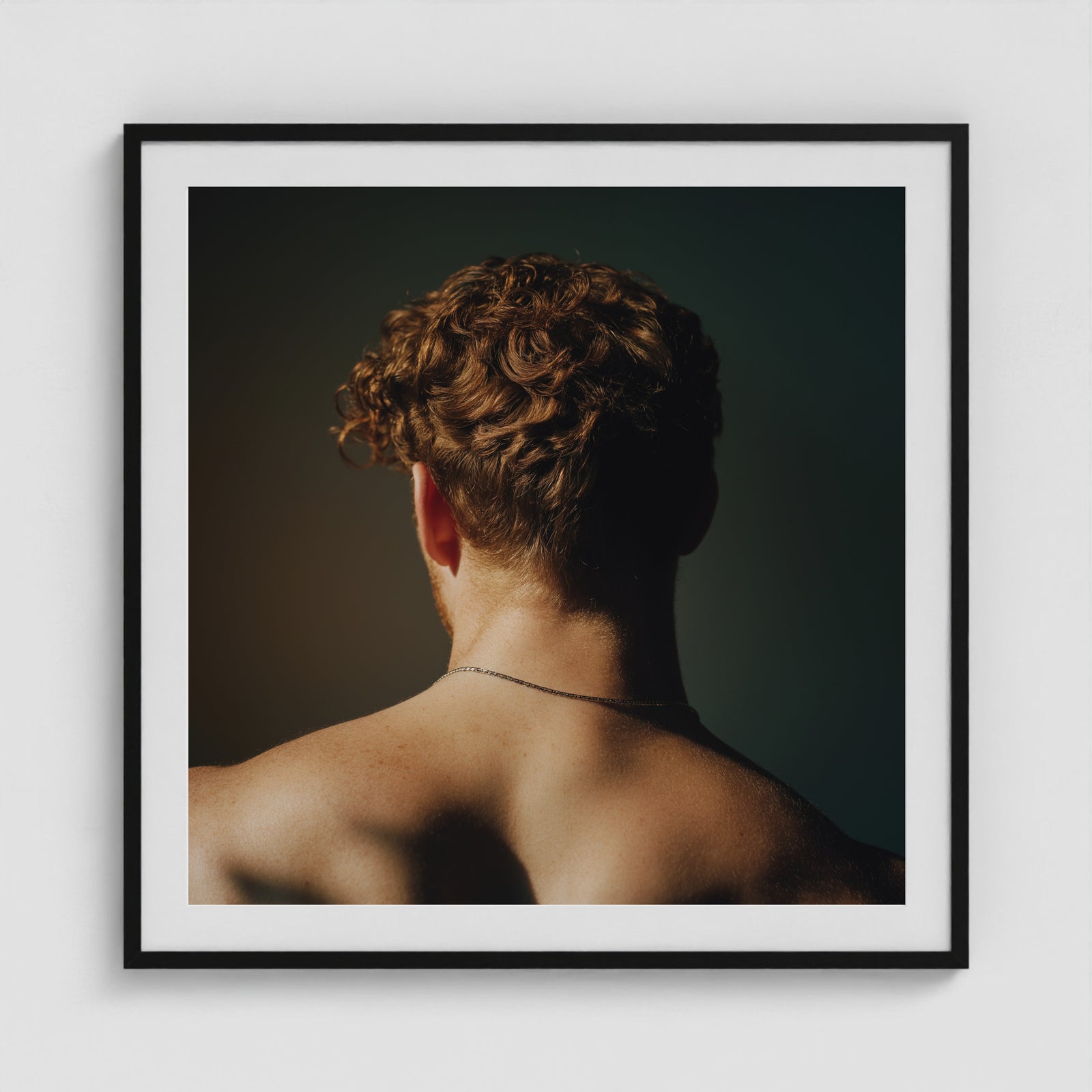 Auburn Form 36x36 Black Square Box Frame