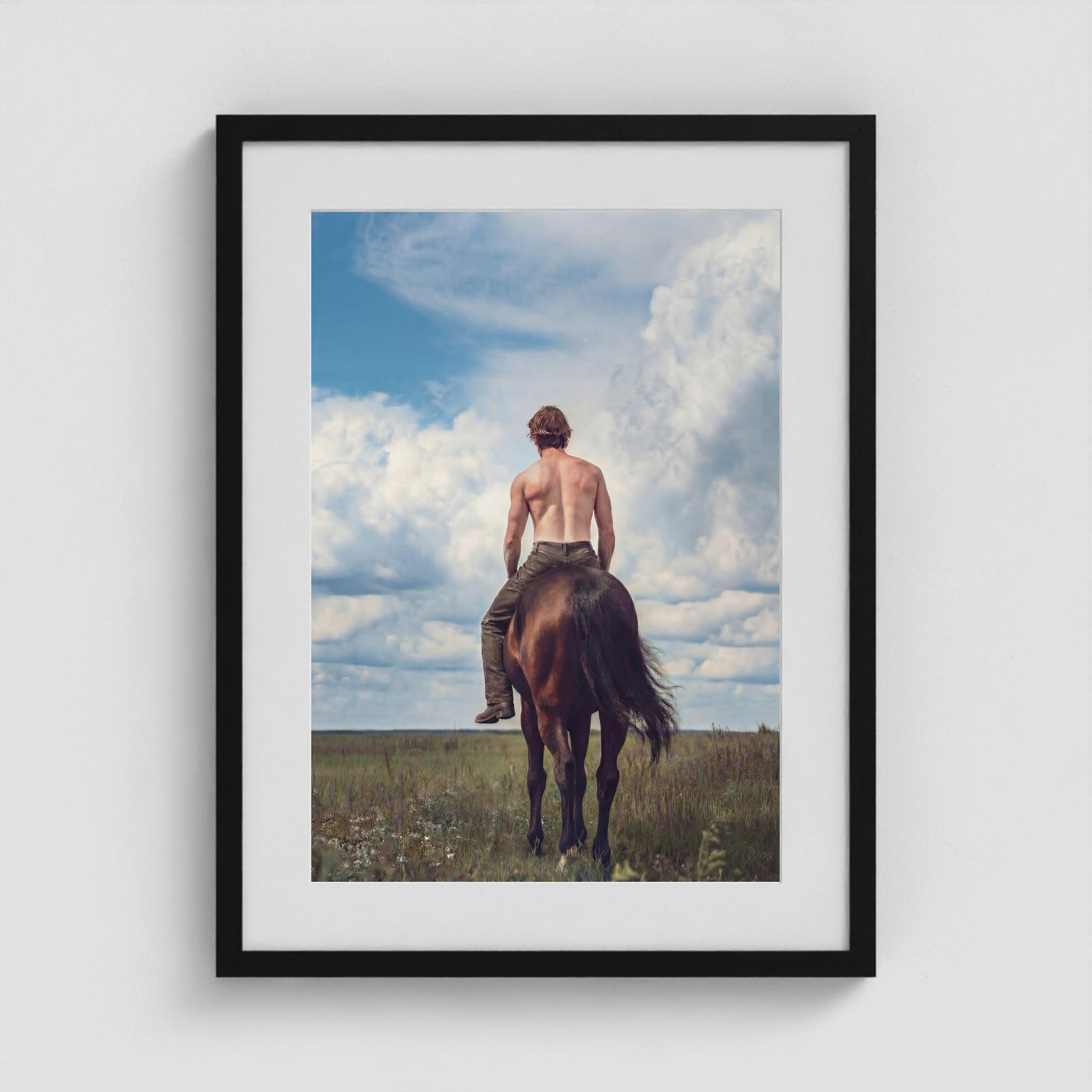 Backroads Prince 18x24 Black Portrait Box Frame