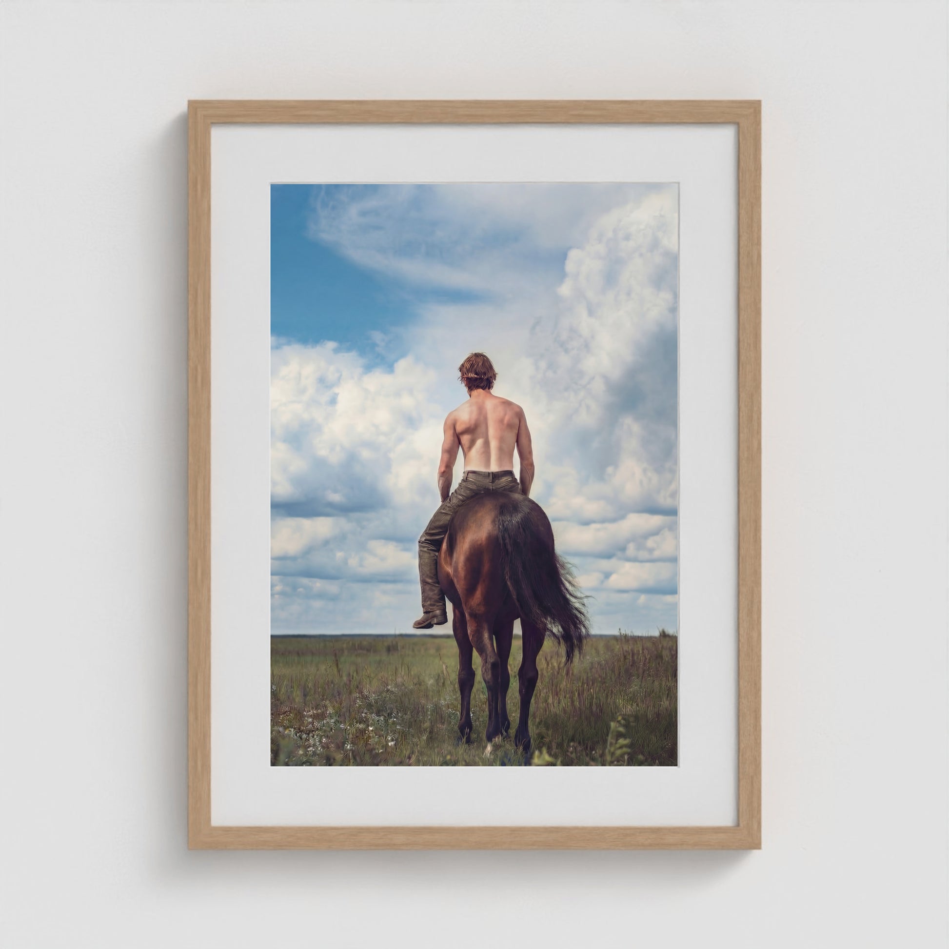 Backroads Prince 18x24 Natural Portrait Box Frame