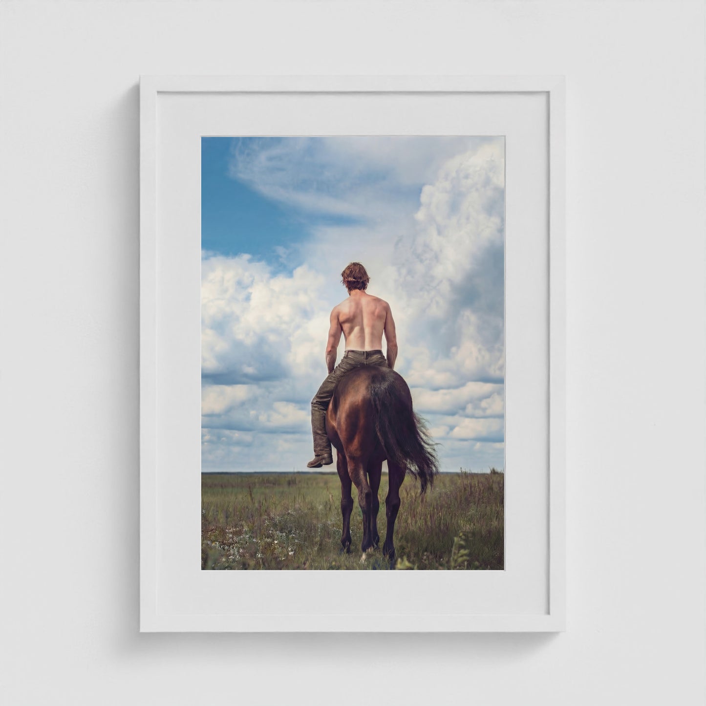 Backroads Prince 18x24 White Portrait Box Frame