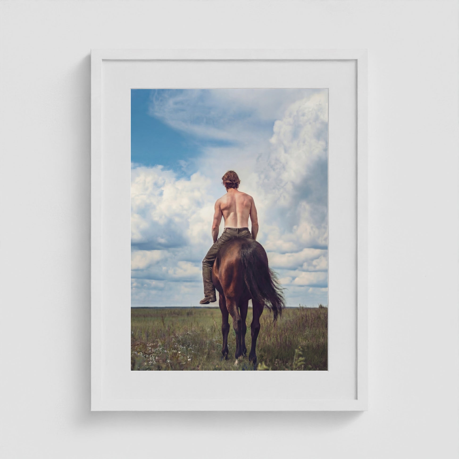 Backroads Prince 18x24 White Portrait Box Frame