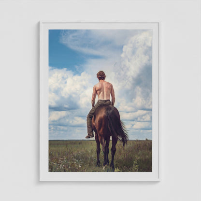 Backroads Prince 36x48 White Portrait Box Frame