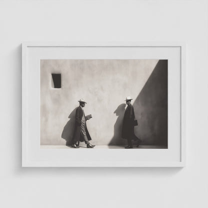 Backstreets 24x18 White Landscape Box Frame