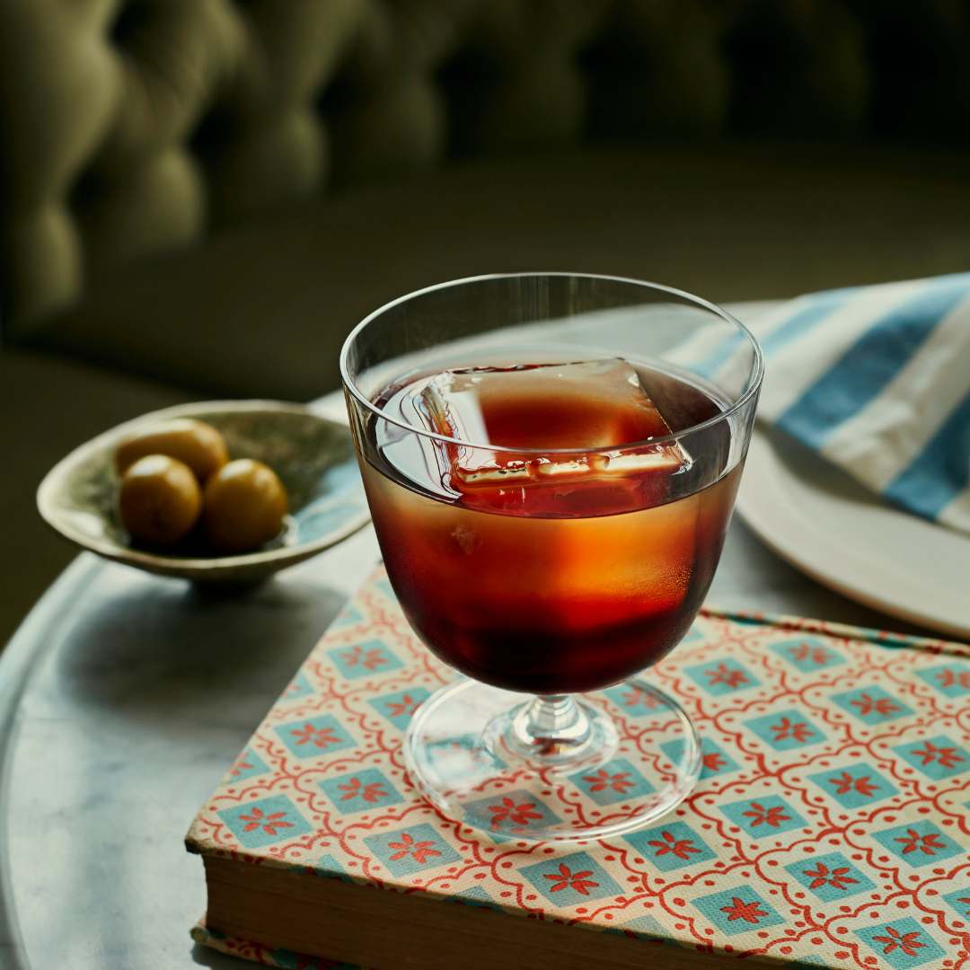 Alternate view of Bar/Giani Set of 4 Cocktail Glass Short | Provenance & Patina