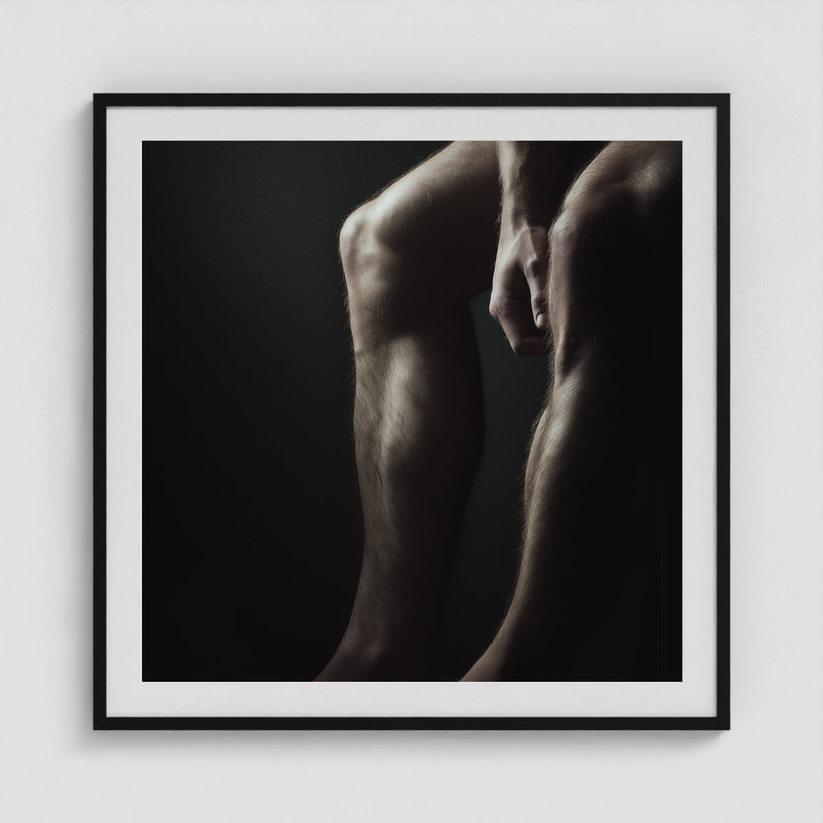 Beefy 36x36 Black Square Box Frame