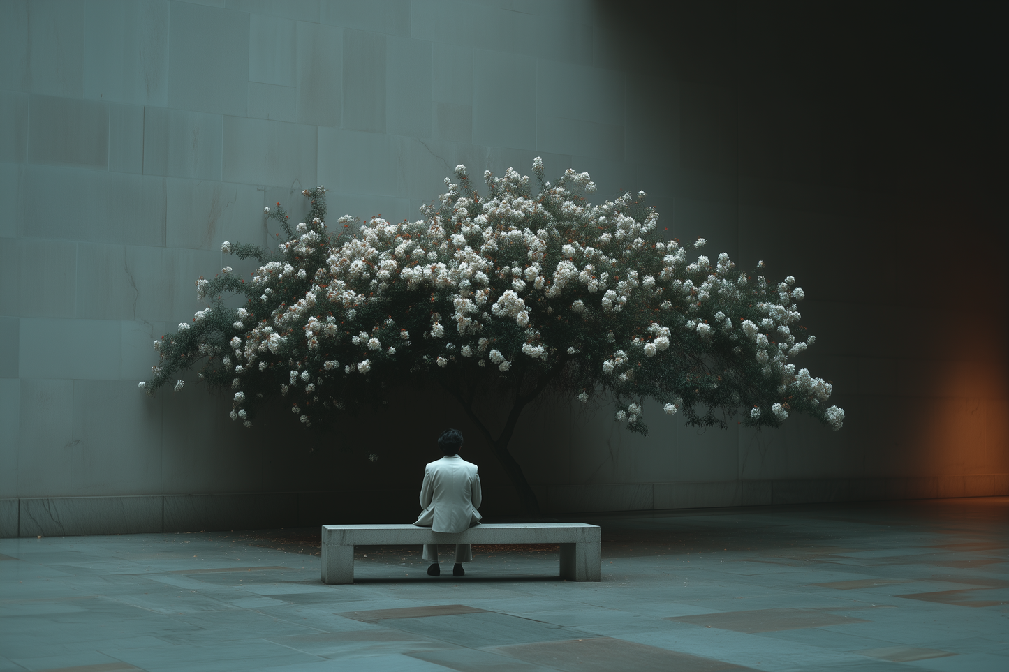 3D Source Artwork - Bench Blossom