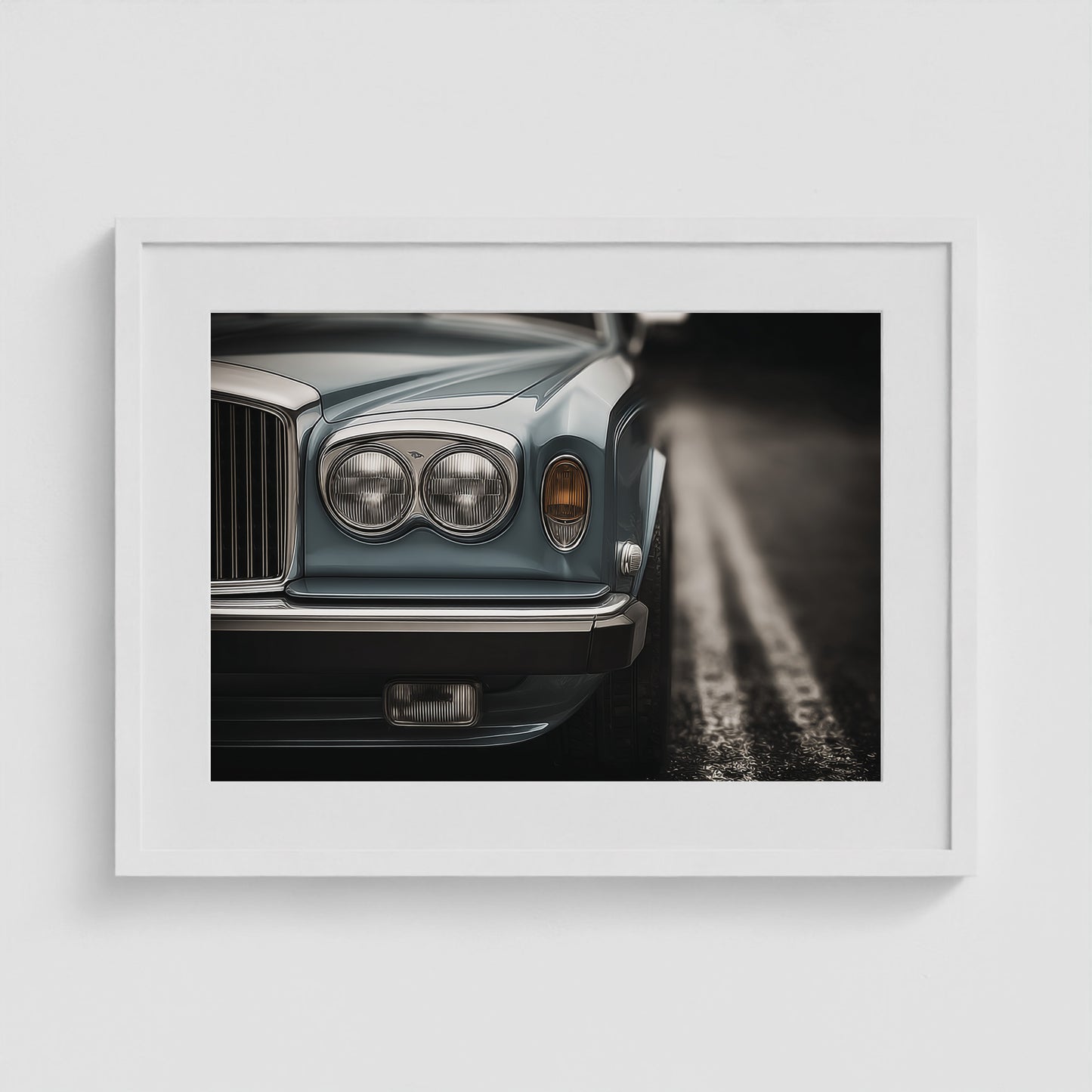 Bentley 24x18 White Landscape Box Frame